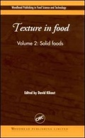 Cover: Texture in Food - Taylor & Francis