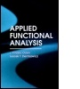 Cover: Applied Functional Analysis - CRC Press