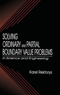 Enlarge image Cover: Solving Ordinary and Partial Boundary Value Problems in Science and Engineering - CRC Press