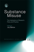 Cover: Substance Misuse - Jessica Kingsley Publishers