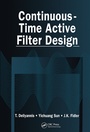 Cover: Continuous-Time Active Filter Design - CRC Press