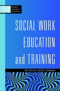 Cover: Social Work Education and Training - Jessica Kingsley Publishers