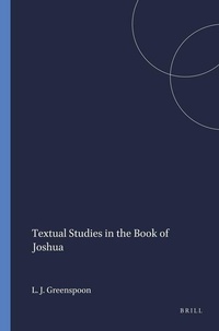 Enlarge image Cover: Textual Studies in the Book of Joshua - Scholars Press