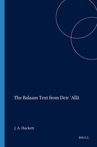 Enlarge image Cover: The Balaam Text from Deir `Alla - Scholars Press