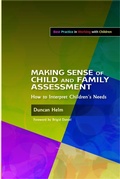 Cover: Making Sense of Child and Family Assessment - Jessica Kingsley Publishers