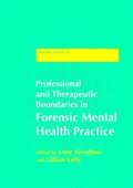 Cover: Professional and Therapeutic Boundaries in Forensic Mental Health Practice - Jessica Kingsley Publishers