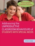 Bild: Addressing the Unproductive Classroom Behaviours of Students with Special Needs - Jessica Kingsley Publishers