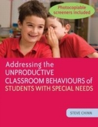 Bild: Addressing the Unproductive Classroom Behaviours of Students with Special Needs - Jessica Kingsley Publishers
