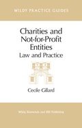 Cover: Charities and Not-For-Profit Entities - Wildy, Simmonds and Hill Publishing