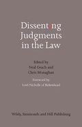 Cover: Dissenting Judgments in the Law - Wildy, Simmonds and Hill Publishing