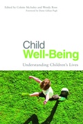 Cover: Child Well-Being - Jessica Kingsley Publishers