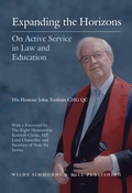 Cover: Expanding the Horizons - Wildy, Simmonds and Hill Publishing