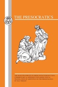 Cover: Presocratics - Bristol Classical Press