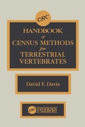 Cover: Handbook Cebsus Methods For Terrestrial Vertebrates - CRC Press