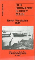 Cover: North Woolwich 1869 - Alan Godfrey Maps
