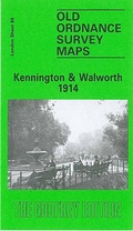 Cover: Kennington and Walworth 1914 - Alan Godfrey Maps