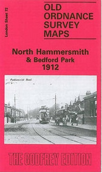 Abbildung von: North Hammersmith and Bedford Park 1912 - Alan Godfrey Maps