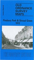 Cover: Finsbury Park 1912 - Alan Godfrey Maps