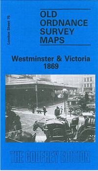 Abbildung von: Westminster and Victoria 1869 - Alan Godfrey Maps