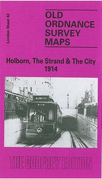 Abbildung von: Holborn, Strand and City 1914 - Alan Godfrey Maps