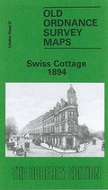 Cover: Swiss Cottage 1894 - Alan Godfrey Maps