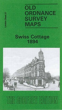 Abbildung von: Swiss Cottage 1894 - Alan Godfrey Maps