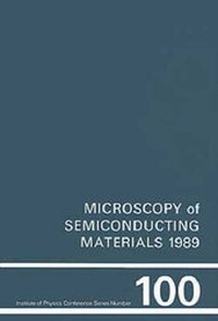 Abbildung von: Microscopy of Semiconducting Materials 1989, Proceedings of the Royal Microscopical Society Conference held at Oxford University, 10-13 April 1989 - CRC Press