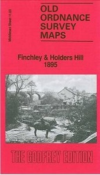 Abbildung von: Finchley and Holders Hill 1895 - Alan Godfrey Maps