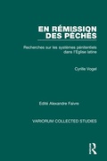 Cover: En remission des peches - Variorum