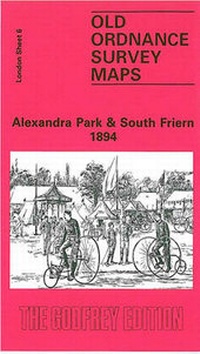 Abbildung von: Alexandra Park and South Friern 1894 - Alan Godfrey Maps