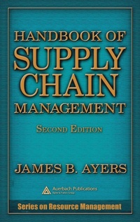 Abbildung von: Handbook of Supply Chain Management - Auerbach