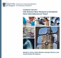 Cover: Life Science New Ventures in Scotland: How International are They? - University of Glasgow Centre for Internationalization and Enterprise Research