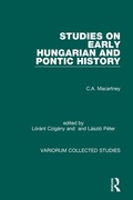 Cover: Studies on Early Hungarian and Pontic History - Variorum