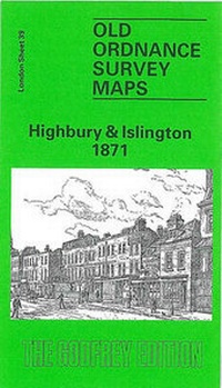 Abbildung von: Highbury and Islington 1871 - Alan Godfrey Maps