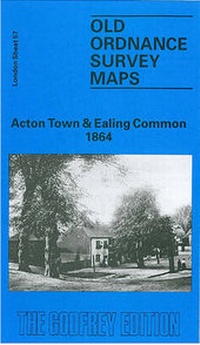 Abbildung von: Acton Town and Ealing Common 1864 - Alan Godfrey Maps