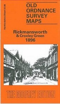 Abbildung von: Rickmansworth & Croxley Green 1896 - Alan Godfrey Maps