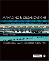Enlarge image Cover: Managing and Organizations - SAGE Publications Ltd