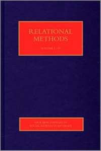 Enlarge image Cover: Relational Methods - SAGE Publications Ltd