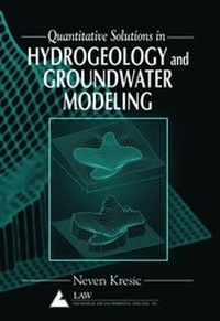 Bild vergrößern Bild: Quantitative Solutions in Hydrogeology and Groundwater Modeling - Lewis Publishers,U.S.