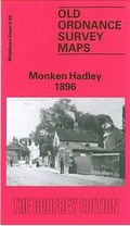 Cover: Monken Hadley 1896 - Alan Godfrey Maps