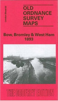 Abbildung von: Bow, Bromley and West Ham 1893 - Alan Godfrey Maps