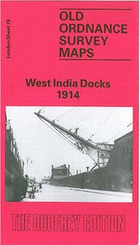 Abbildung von: West India Docks 1914 - Alan Godfrey Maps