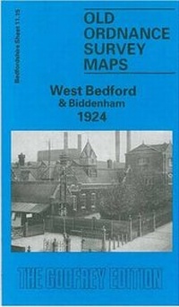 Abbildung von: West Bedford and Biddenham 1924 - Alan Godfrey Maps