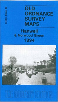 Abbildung von: Hanwell & Norwood Green1894 - Alan Godfrey Maps