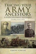 Cover: Tracing Your Army Ancestors - Pen & Sword Family History