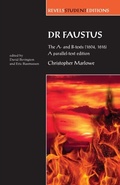 Cover: Dr Faustus: the A- and B- Texts (1604, 1616) - Manchester University Press