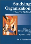 Cover: Studying Organization - SAGE Publications Ltd