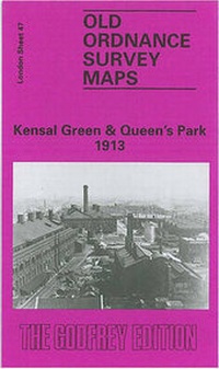 Abbildung von: Kensal Green and Queen's Park 1913 - Alan Godfrey Maps