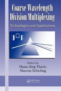 Enlarge image Cover: Coarse Wavelength Division Multiplexing - CRC Press