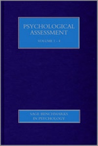 Enlarge image Cover: Psychological Assessment - SAGE Publications Ltd